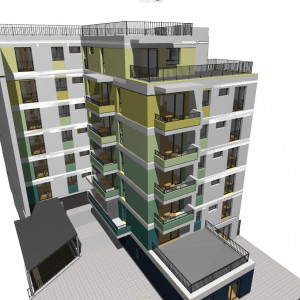 Vanzare apartament cu 1 camere, 38 mp, bloc nou, zona Garii, finalizare Mai 2018 North Side Residence