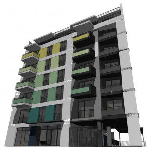 Apartament cu 3 camere, etajul 1, bloc nou, pret/mp 1137 Euro +tva North Side Residence