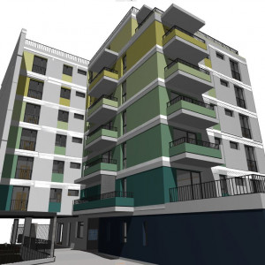 Apartament cu 3 camere, etajul 1, bloc nou, pret/mp 1137 Euro +tva North Side Residence